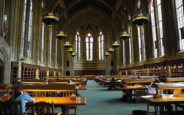 The Suzzallo Library, Seattle, Washington.