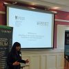 The Scottish Resource in Education and Development Michele Schweisfurth introducing the meeting.