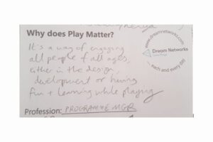 Why does play matter