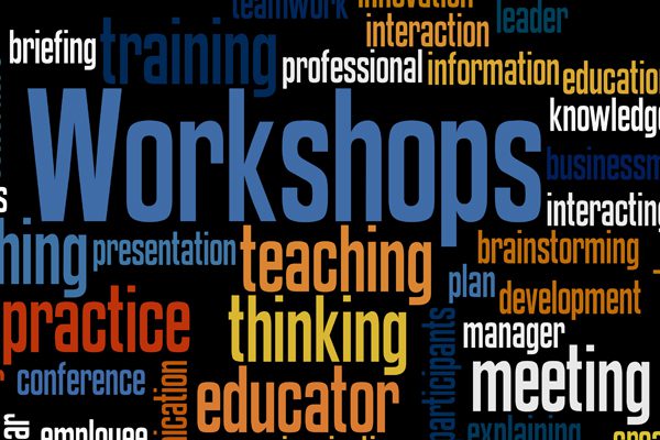 Word cloud for Workshops