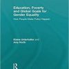 Education, Poverty and Global Goals for Gender Equality Book cover