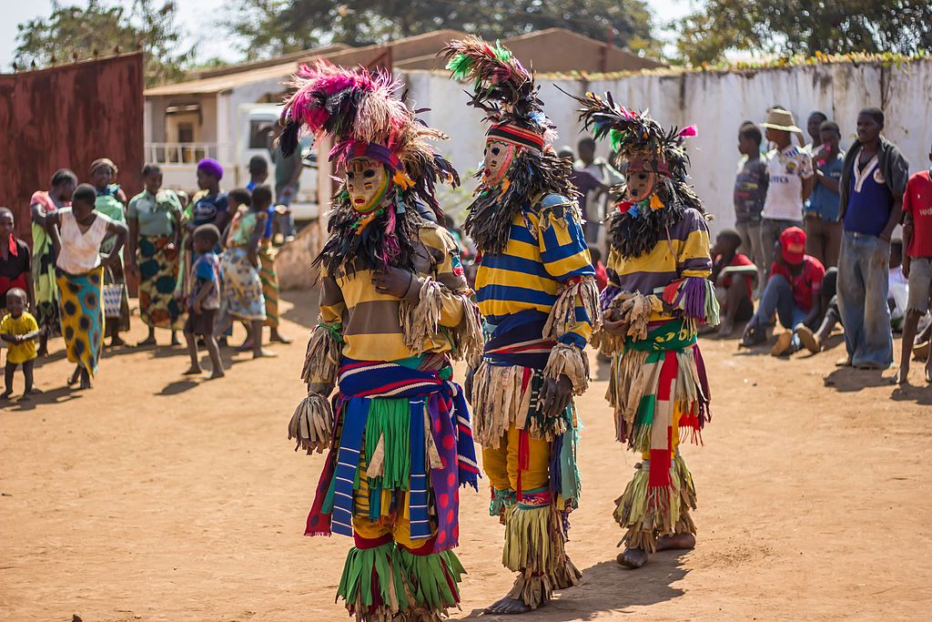 Traditional dancers