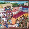 Do we know enough about internally displaced people to include them within education systems? The canvas was commissioned by the author, Cyril Owen Brandt on Kinshasa's art market and represents aspects that occurred in his research. It was drawn by Aundu Kiala.