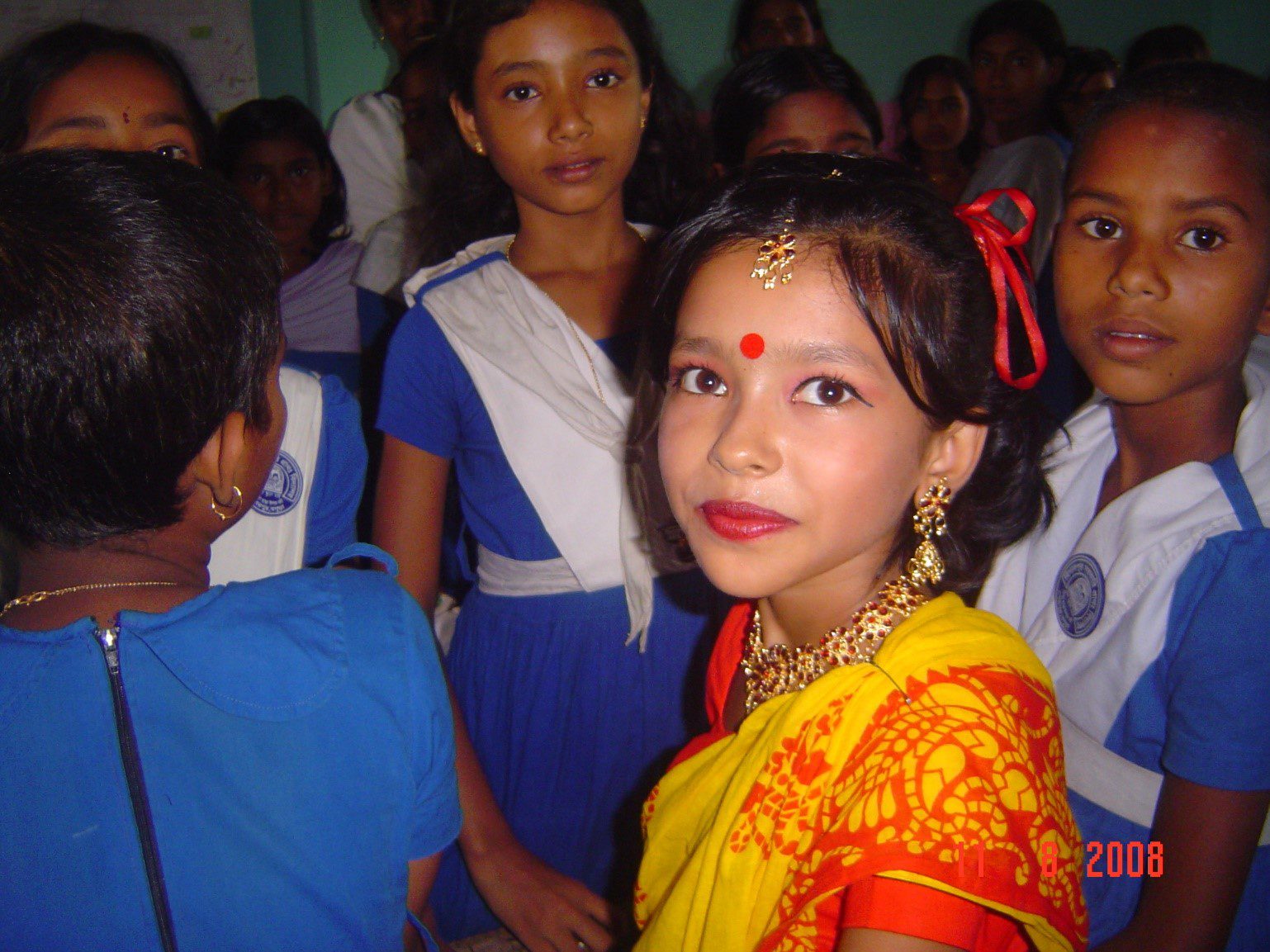 Indian girl in traditional dress