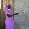 Sharing evidence and building the conversation on scaling humanitarian education "This is my happiest time of the day." Alafa following a class in Yusuf Batil camp.
Education is everything to me, it keeps me dreaming. ; 13 years old, Alafa, is a Sudanese refugee living in Yusuf Batil camp in South Sudan.
"I thought I would never have a chance to learn when we left Blue Nile." She and her family had to leave their home because of the conflict in Blue Nile.
"We had to flee with nothing; I left all my book and clothes. In the camp, I got uniform and books. I can now speak English, isn't it amazing?"
UNHCR is supporting 23 primary schools in Maban County (border with Sudans Blue Nile) where over 27,000 refugee children continuing their education.