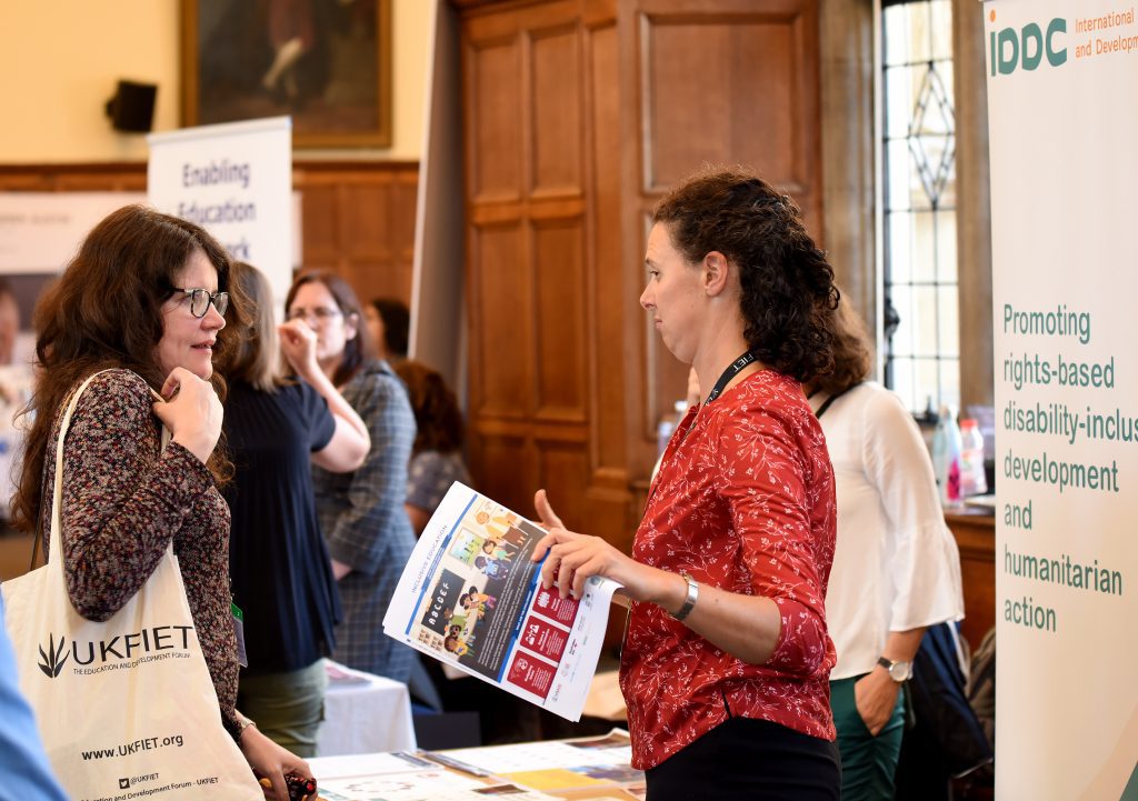 Delegate visiting an exhibition stand 2019