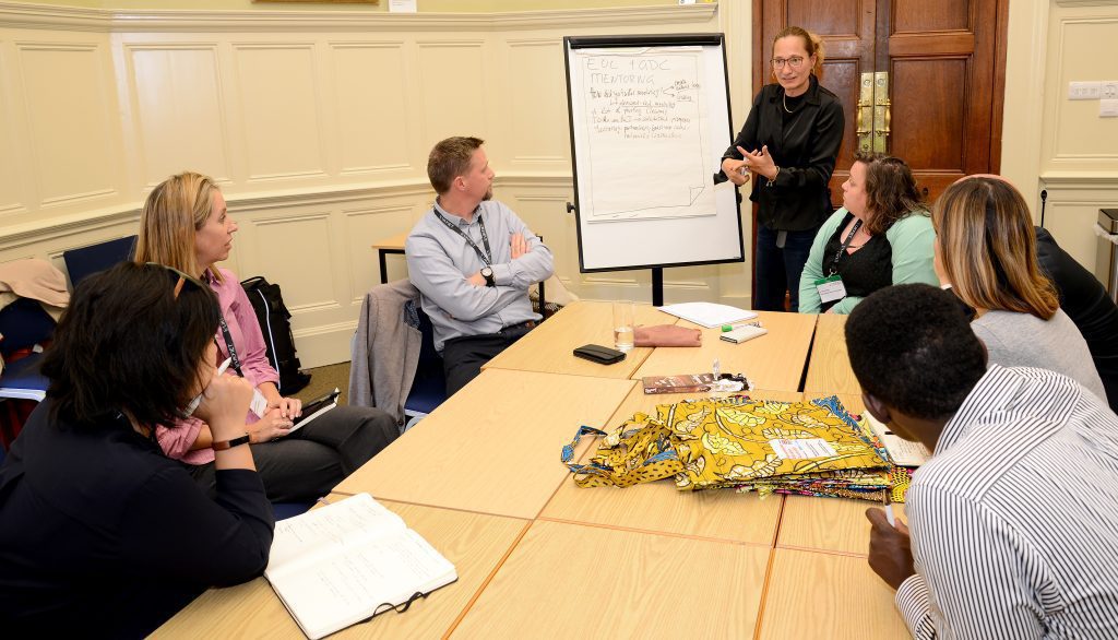 delegates in a workshop session