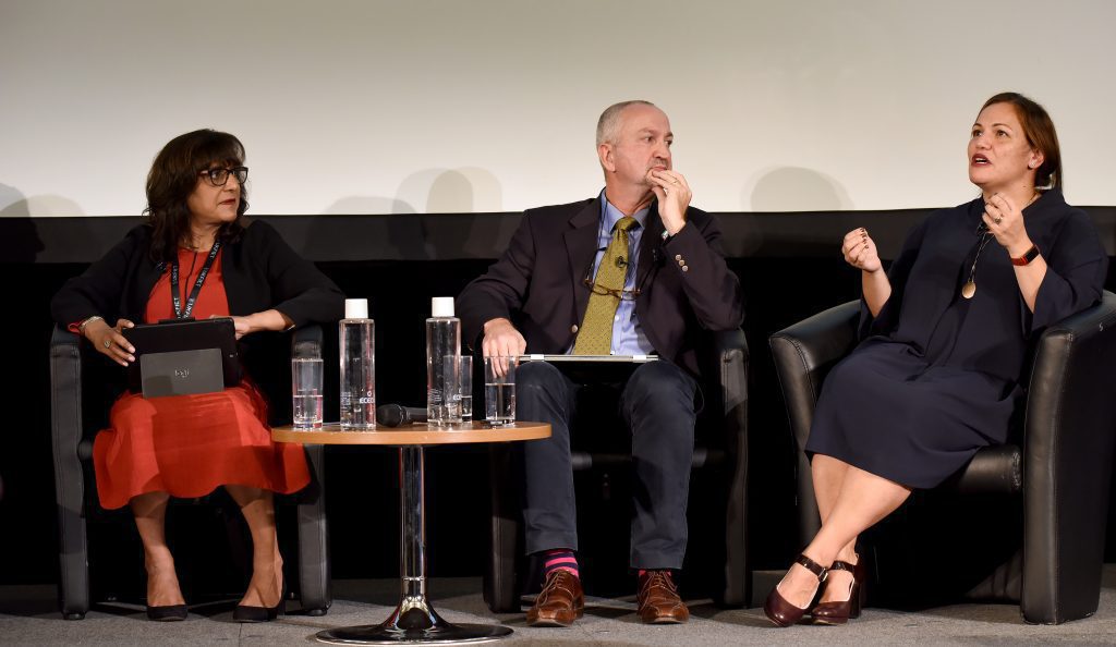 Ritula Shah, Colin Bangay and Andria Zafirakou