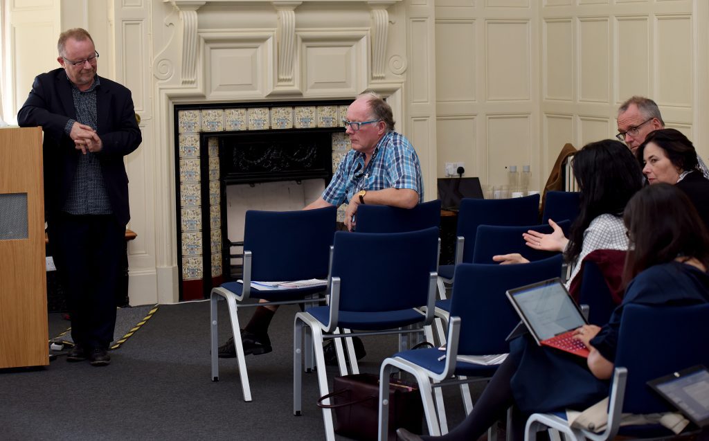 delegate in a conference session