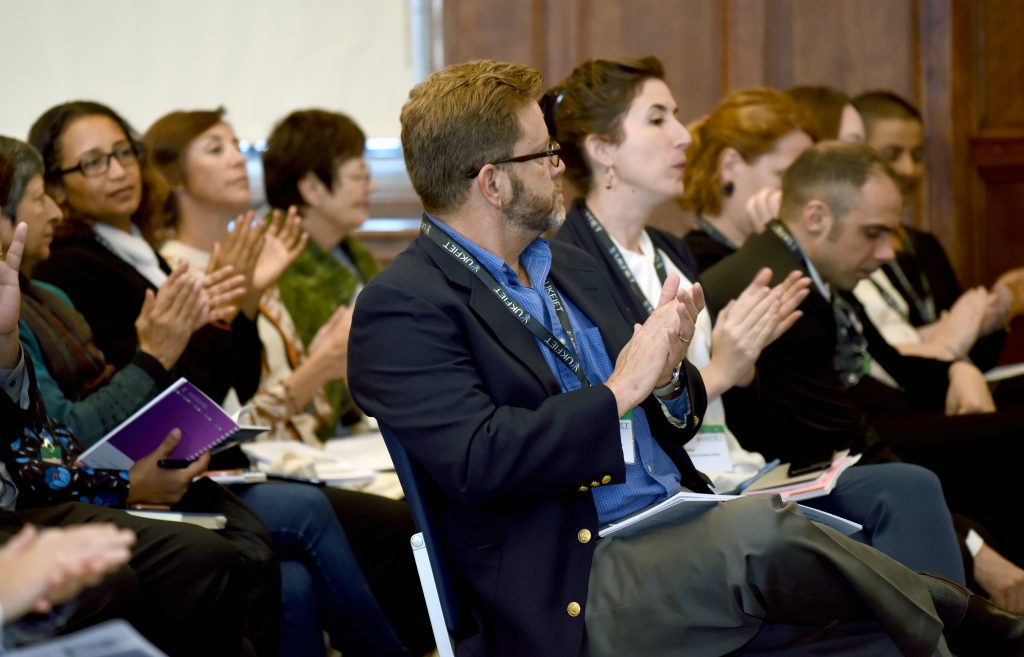 Conference delegates at opening plenary 2019