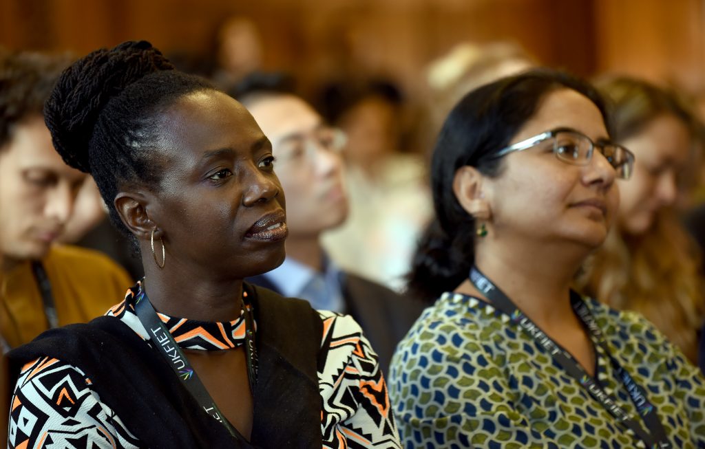 Conference delegates at opening plenary 2019