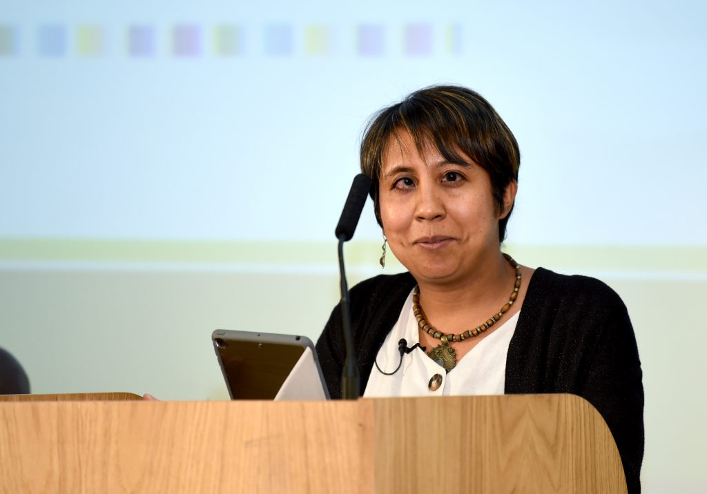 Nafisa Baboo, Light for the World speaking at the opening plenary 2019