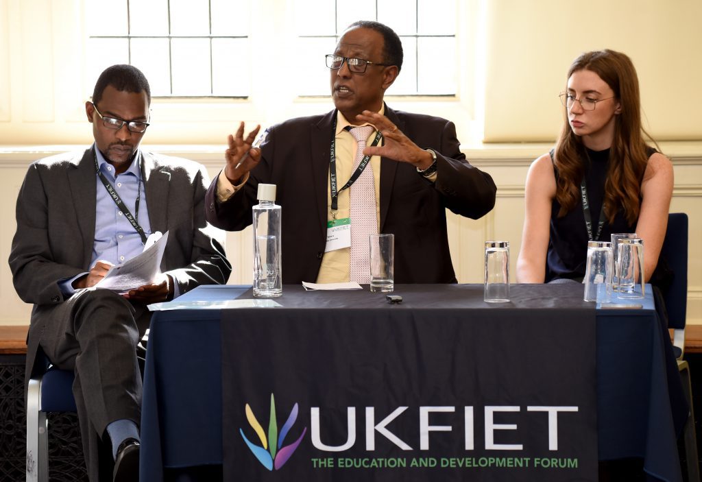 speaker at the UKFIET Conference