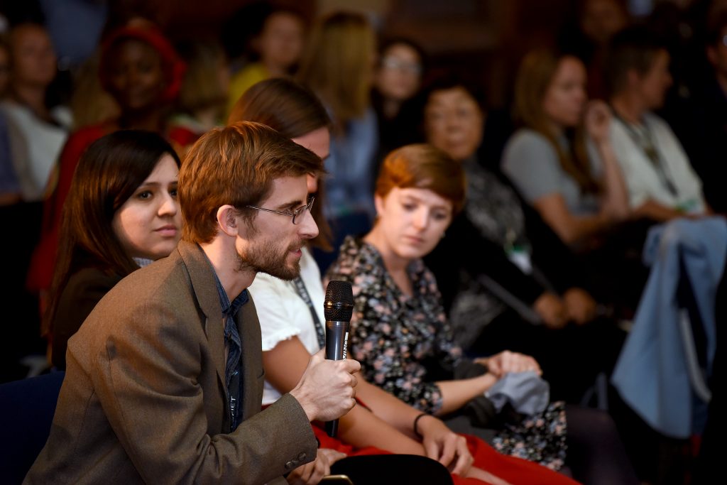 Delegates in the audience of the 2019 BAICE plenary