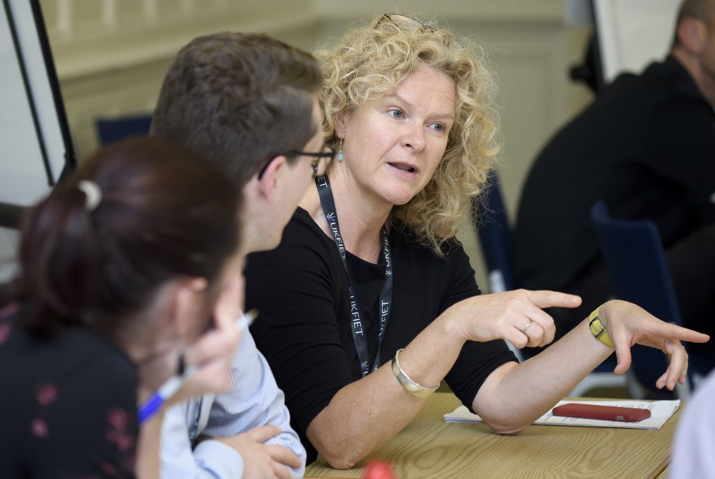 Delegates in a workshop at the conference