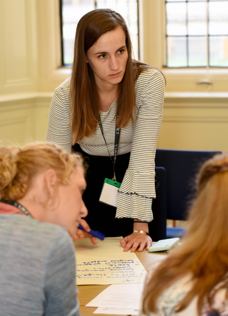 Delegates in a workshop at the conference