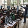 Climate migration and education: are we making our education systems future-proof? Koat Reath addresses his 100-strong class at Jewi Refugee Camp in Gambella, Ethiopia. © UNHCR/Eduardo Soteras Jalil