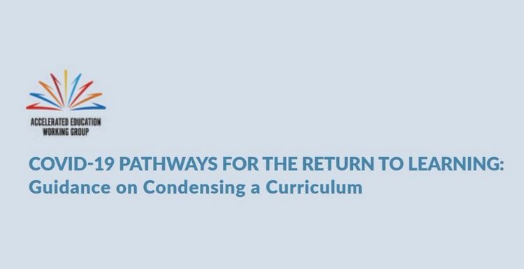 WEBINAR – Catching Up on Lost Learning, Part 2: Condensing a Curriculum in Response to COVID-19