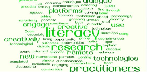 Zooming ahead creatively: enhancing literacy practice and research