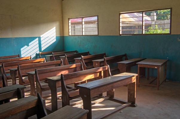 Empty class room