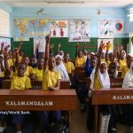 Primary Seven class in Tanzania