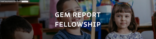 Advertisement image for GEM Report Fellowship