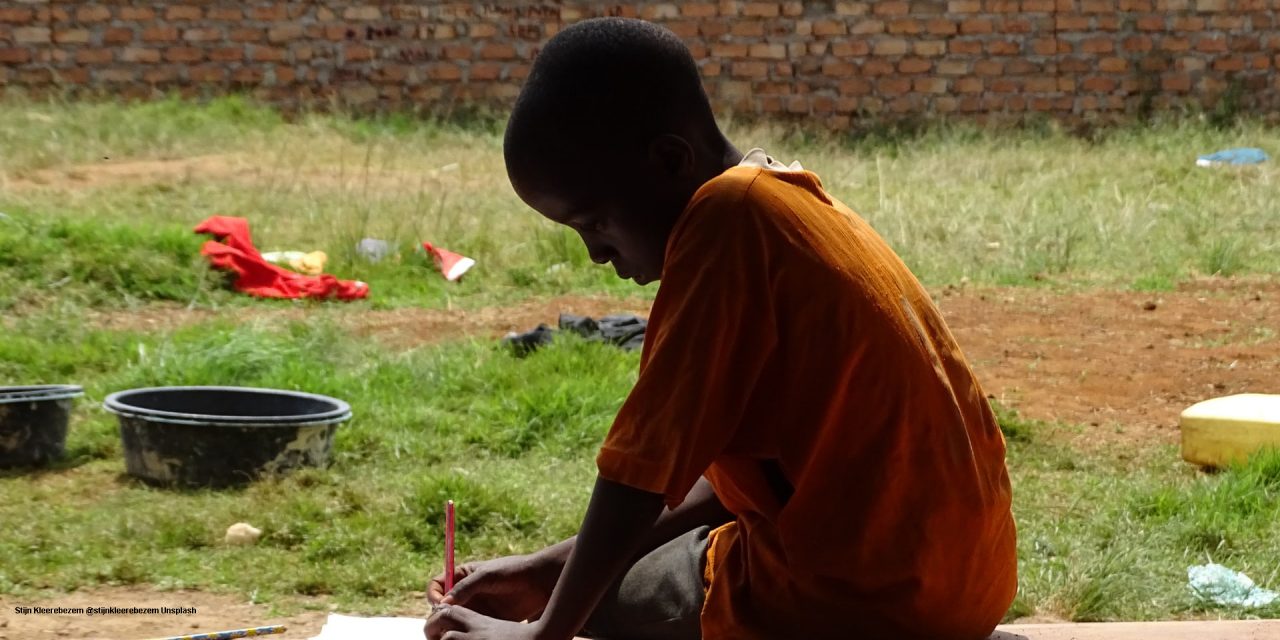 Boy in Uganda