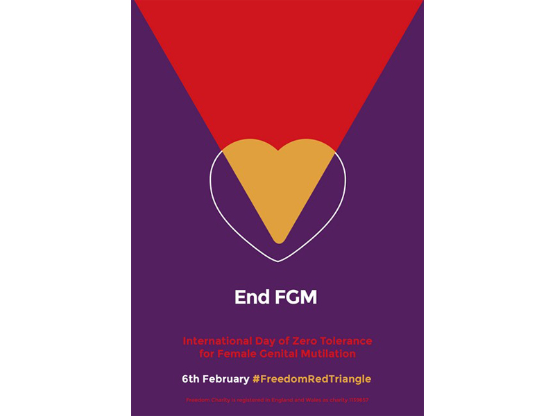 Freedom Charity logo for FGM awareness day