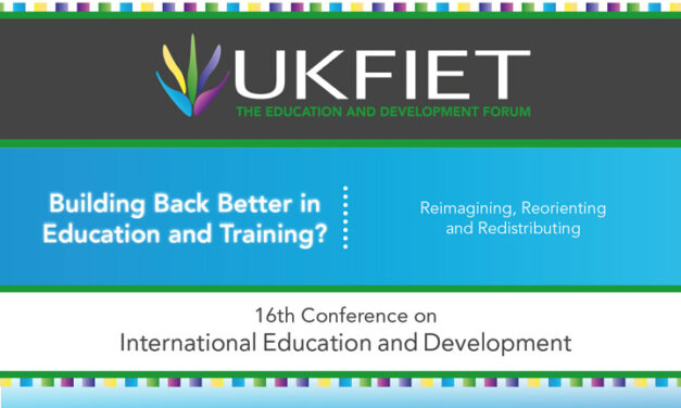 UKFIET conference Building Back Better? Reimagining , Reorienting , redistributing