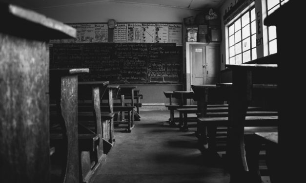 Empty class room