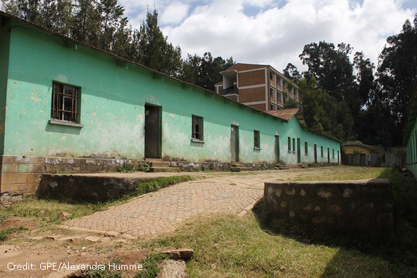 A school building