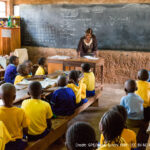 Teacher and class