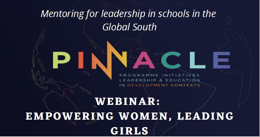 Empowering Women, leading girls webinar, hosted by the School of Education UCD