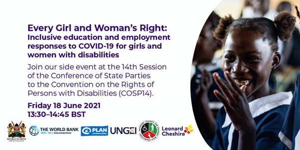 Every Girl and Woman’s Right – inclusive education and employment responses to COVID-19 for girls and women with disabilities