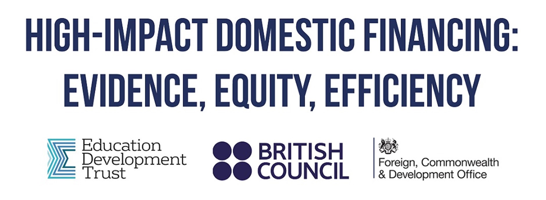 High-Impact Domestic Financing: Evidence, Equity, Efficiency