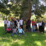 VET Africa 4.0 team under a tree at Rhodes University 2019
