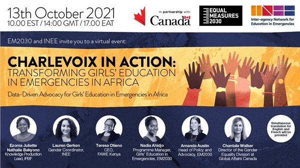 Charlevoix in action: Transforming girls’ education in emergencies in Africa