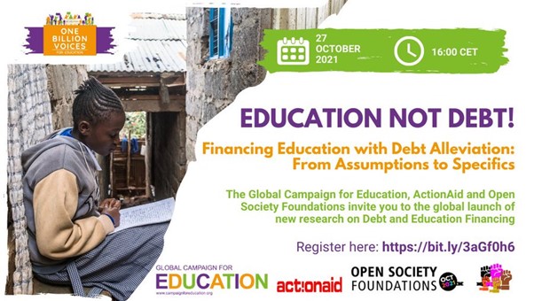 Education Not Debt! Financing Education with debt alleviation, from assumptions to specifics