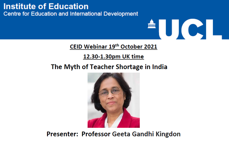 The Myth of Teacher Shortage in India