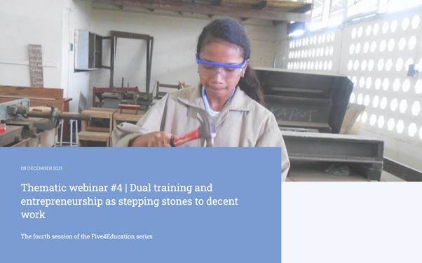 Five4Education - Dual training and entrepreneurship as stepping stones to decent work