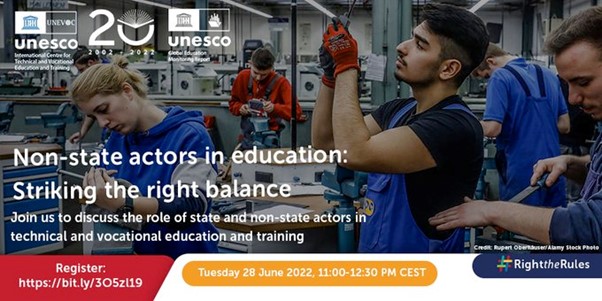 Striking the right balance: State and non-state engagement within technical and vocational education and training
