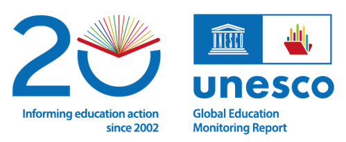 GEMR (Global Education Monitoring Report) 20th Anniversary logo