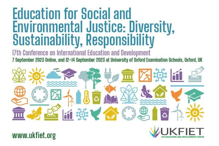 UKFIET 2023 Conference banner