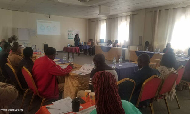 Teachers at a workshop to review findings from Leaders In Teaching research and formulate recommendations for policy-makers, June, Rwanda.