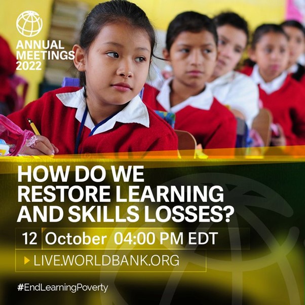 At the heart of a Resilient Future: Investing in Education for Our Children and Youth