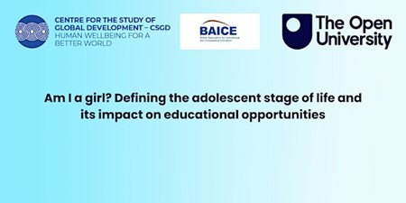 Am I a girl? Defining the adolescent life stage in the context of education