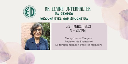 Dr Elaine Unterhalter on Gender Inequality and Education