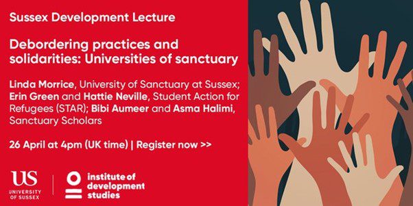 Debordering practices and solidarities: Universities of sanctuary