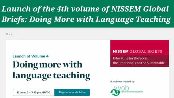Launch of the 4th volume of NISSEM Global Briefs: Doing More with Language Teaching