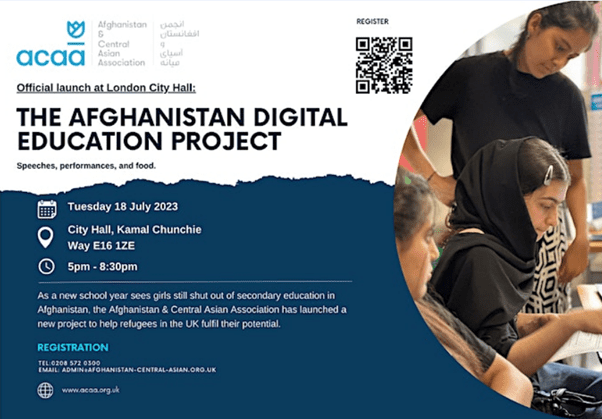Digital Education for Afghan Girls - Project Launch